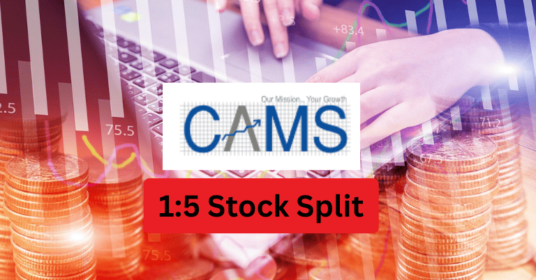CAMS stock split news 1:5 ratio details in Hindi