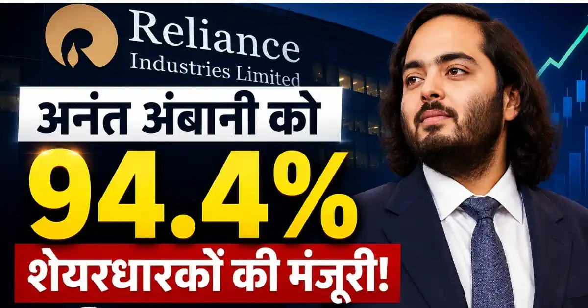 Reliance में Anant Ambani की नियुक्ति को 94.4 प्रतिशत शेयरधारकों की मंजूरी