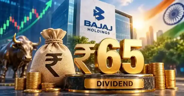 Bajaj Holdings Dividend के तहत ₹65 प्रति शेयर Interim Dividend का ऐलान