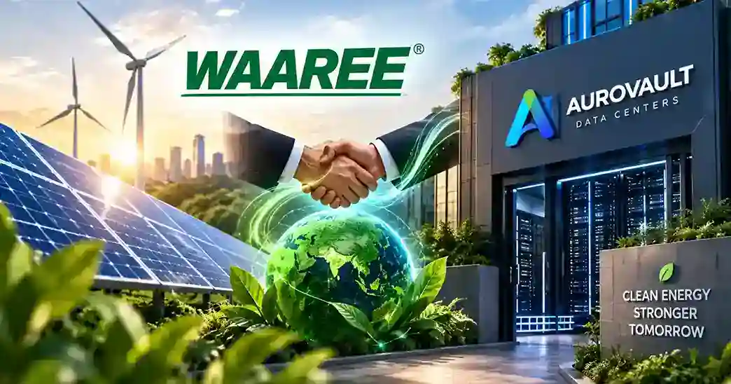 Waaree Renewable Data Center कारोबार में नई कंपनी Aurovault Data Centers के साथ एंट्री