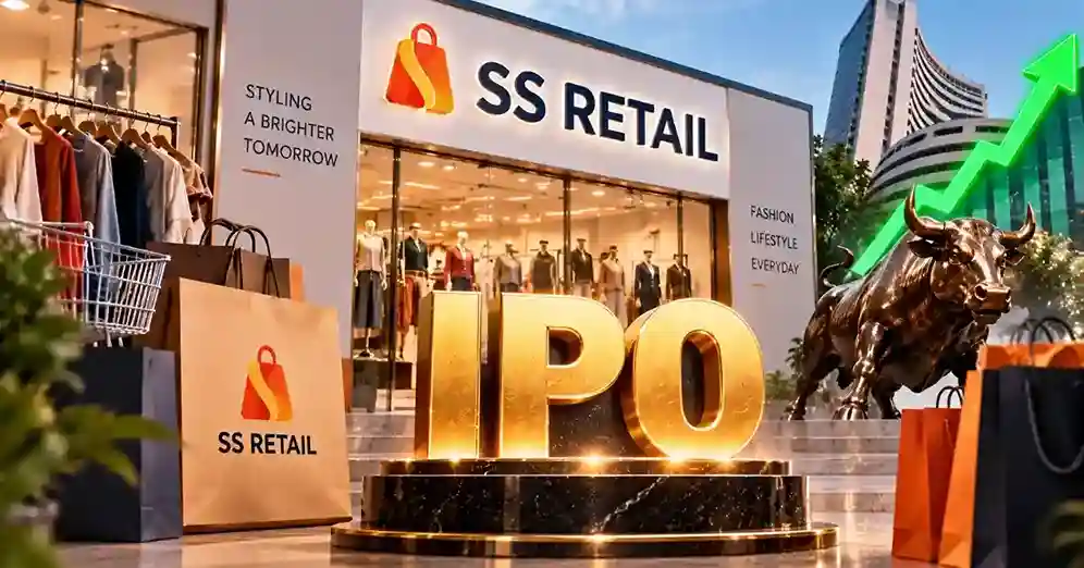 SS Retail IPO ₹500 करोड़ और GMP ₹128 की जानकारी