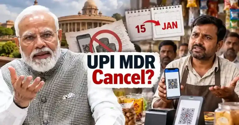 UPI MDR Fee and proposed merchant payment charges in India