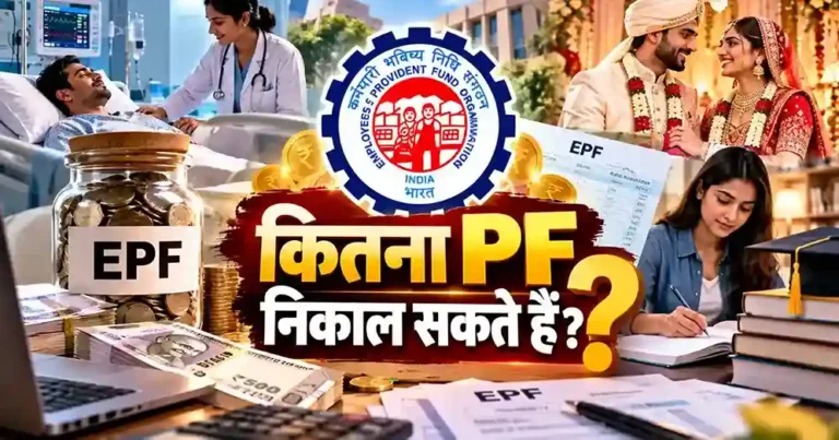 EPF Withdrawal Rules: ₹1 lakh PF balance withdrawal limit and 75 percent withdrawal calculation