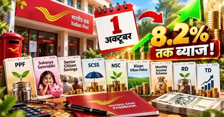 Post Office Saving Schemes Interest Rates 2026